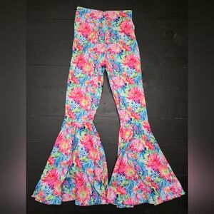 Mercabows Girls Size 5T Bellbottoms Summer Lilly Pattern NWOT